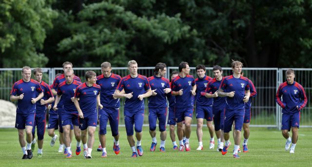 Χωρίς τον Κοκόριν έγινε η προπόνηση της Ρωσίας